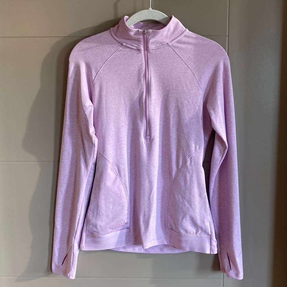 Adidas Lightweight Golf Quarter zip, Size XS